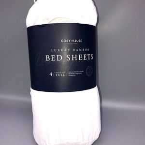 New 4 Pc Full Set Sheets